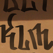 calligraphy - graffity font