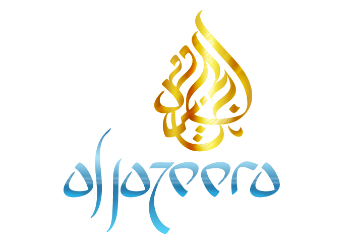 calligraphy — Al Jazeera logo redesign
