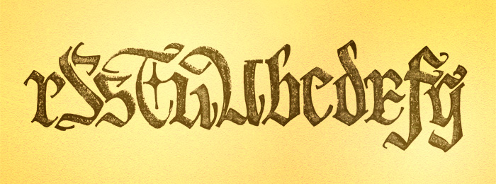 calligraphy — ABC