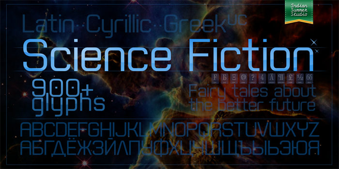 Science Fiction font